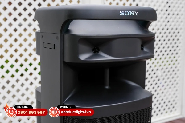 Sony ULT Tower 10 có thiết kế tổng thể tương đối tối giản