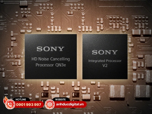 Sony WF-1000XM6 được trang bị bộ xử lý âm thanh V2 và bộ xử lý chống ồn QN3e