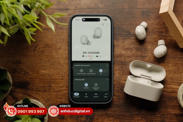 Ứng dụng điều khiển Sony Sound Connect