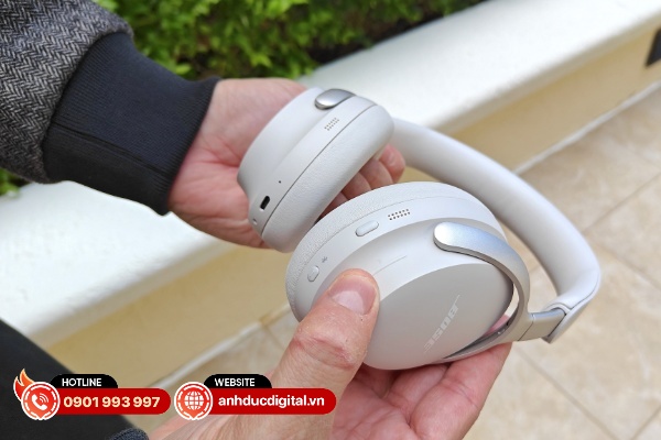 Bose QuietComfort Ultra sẽ chỉ có một nút để điều khiển phát lại duy nhất và một thanh cảm ứng kém nhạy