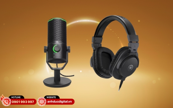 Bộ thu âm JBL LSJ01 nhỏ gọn, âm thanh trung thực, lý tưởng cho livestream tại nhà