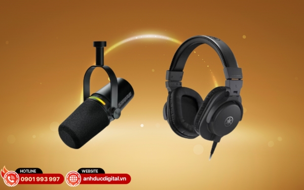 Bộ thu âm Shure LSS01 gọn nhẹ, âm thanh chuẩn, phù hợp livestream và podcast tại nhà