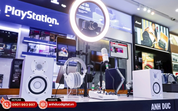 Anh Đức Digital cung cấp các combo âm thanh thu âm, livestream, padcast theo nhu cầu