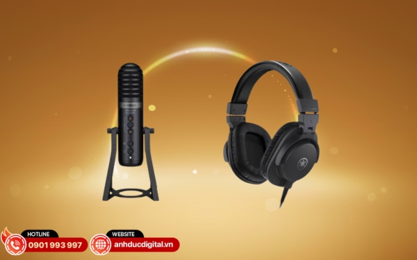 Yamaha LSY06 gọn nhẹ, dễ setup, âm thanh rõ ràng cho livestream và podcast