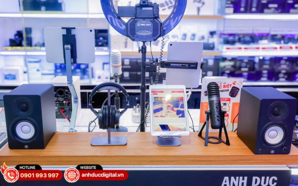 Tham khảo các combo thu âm chính hãng tại Anh Đức Digital