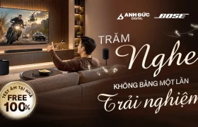 Trải nghiệm Bose Lifestyle Ultra tại nhà miễn phí | Quà đến 18 triệu