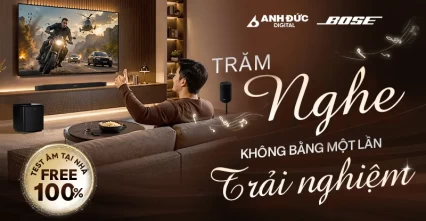 Trải nghiệm Bose Lifestyle Ultra tại nhà miễn phí | Quà đến 18 triệu