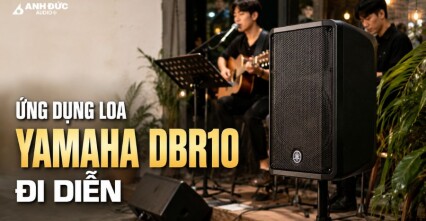 Ứng dụng loa Yamaha DBR10 đi diễn: Gọn nhẹ, đủ lực cho acoustic?