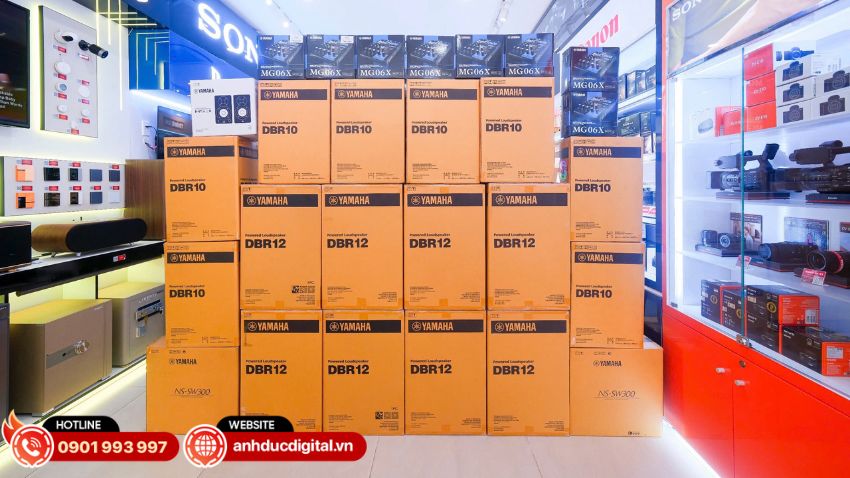 Yamaha DBR10 chính hãng, phù hợp cho biểu diễn acoustic và các sự kiện quy mô nhỏ