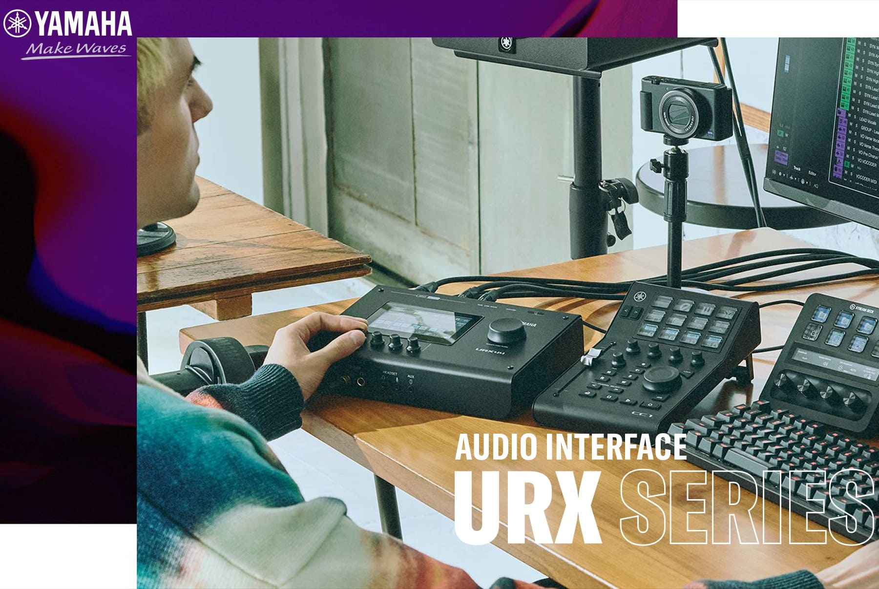 Soundcard Yamaha URX – audio interface USB-C thế hệ mới cho creator.