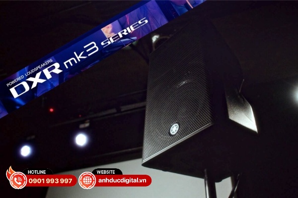 Hệ thống loa Yamaha DXR MK3 và loa siêu tầm DXS MK3 được thiết kế cho nhu cầu âm thanh cho biểu diễn và sự kiện