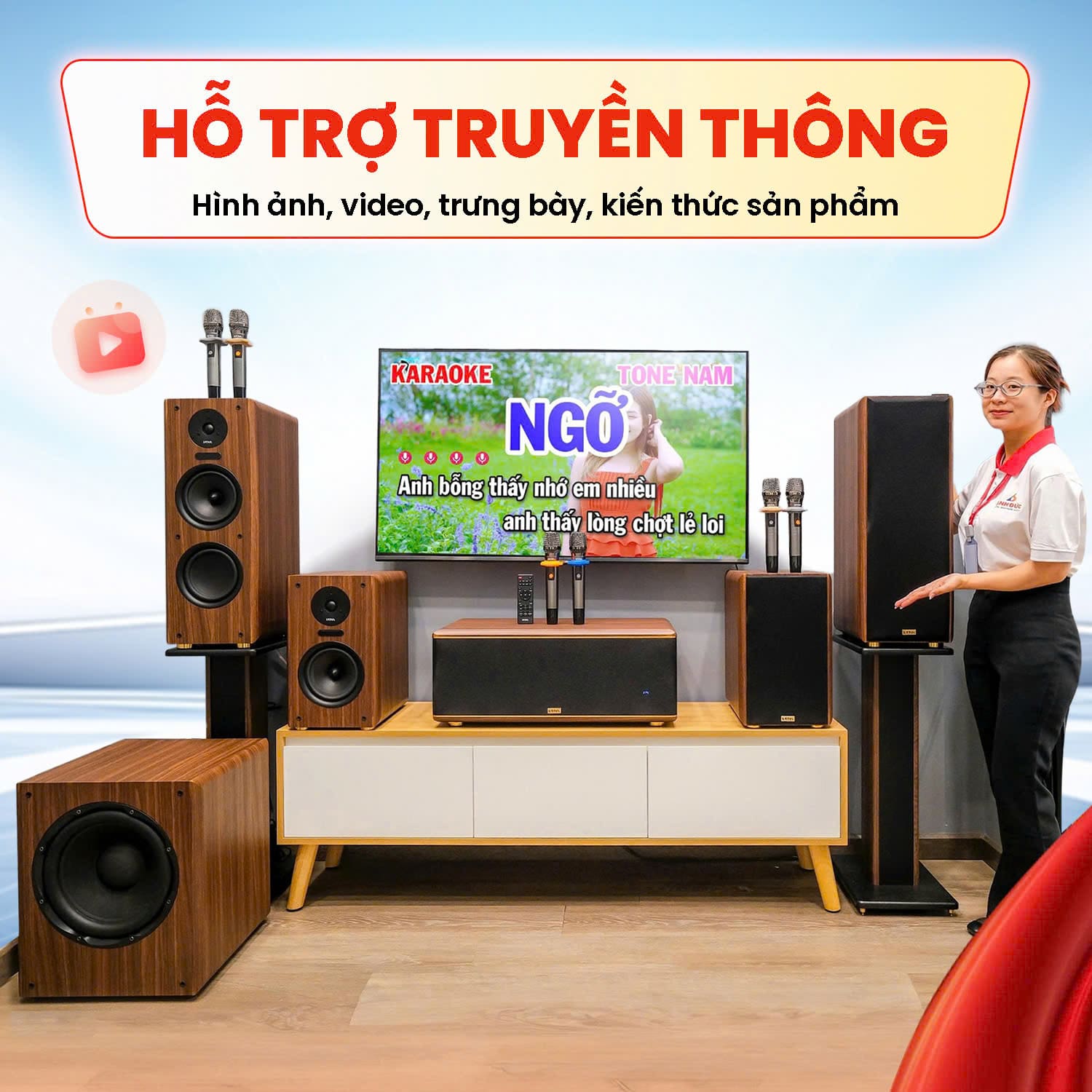 đại lý được hỗ trợ truyền thông 