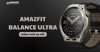 Amazfit Balance Ultra ra mắt: Đồng hồ titan, kính sapphire và pin đến 30 ngày có đáng chờ đợi?