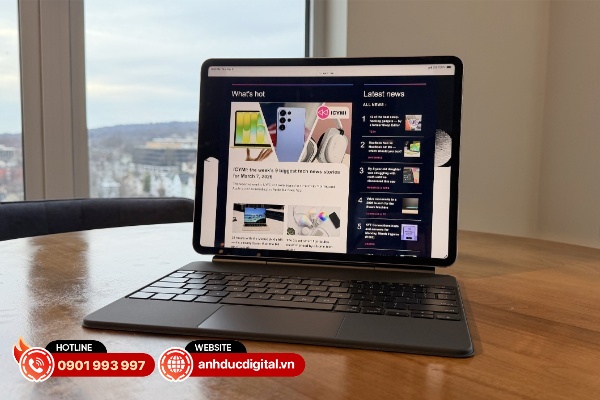 iPad Air M4 vẫn sử dụng cùng một viên pin với dung lượng pin không đối so với bản M3