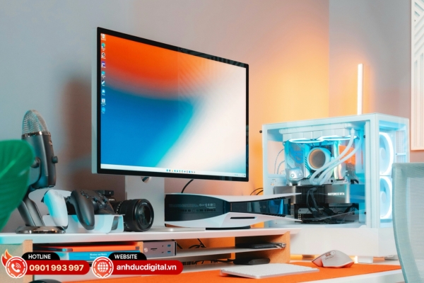 Studio Display Gen 2 nổi bật với màn hình sắc nét, màu chuẩn xác và thiết kế tinh giản hiện đại