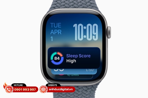 Apple Watch Series 11 cho phép người dùng theo dõi về giấc ngủ với điểm số đánh giá giác ngủ