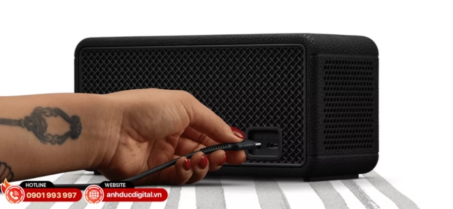 Marshall Middleton II kết nối bluetooth 5.4, ngõ AUX 3.5mm và hỗ trợ Auracast