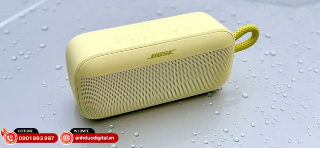 Bose SoundLink Plus có thiết kế đơn giản và gọn gàng thuận tiện mang theo