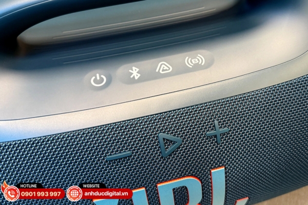 Bluetooth 5.4 mang đến kết nối không dây ổn định và mượt mà cho JBL Boombox 4