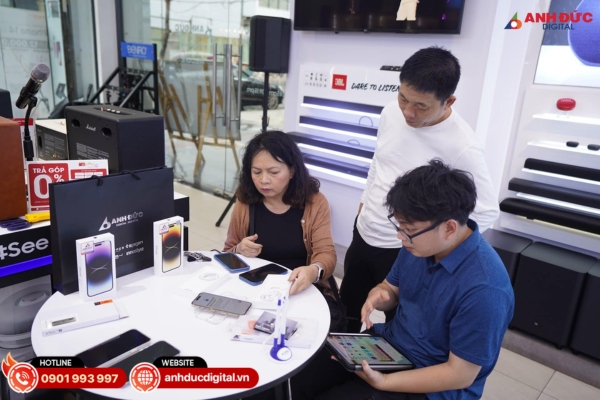 Anh Đức Digital hỗ trợ chọn điện thoại theo nhu cầu sử dụng