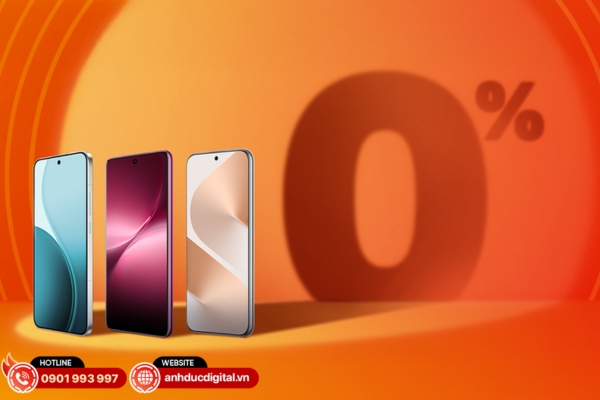 Anh Đức Digital hỗ trợ trả góp 0% với thủ tục đơn giản