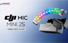DJI Mic Mini 2S Ra Mắt: Micro Không Dây Siêu Nhỏ Có Ghi Âm 32-bit Float Và Bộ Nhớ 14,5GB