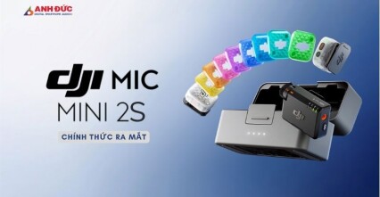 DJI Mic Mini 2S Ra Mắt: Micro Không Dây Siêu Nhỏ Có Ghi Âm 32-bit Float Và Bộ Nhớ 14,5GB