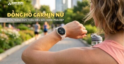 Đánh Giá Đồng Hồ Garmin Nữ: Món Trang Sức Thấu Hiểu Sức Khỏe Phái Đẹp