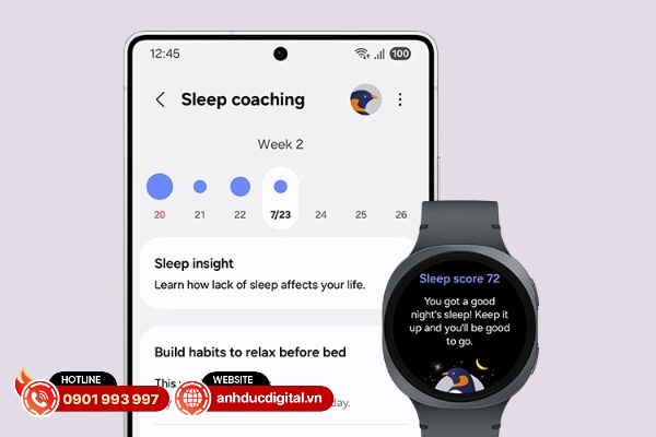 Sleep Coach sẽ chỉ ra những điểm bất thường về giấc ngủ và nhắc người dùng đi ngủ đúng giờ