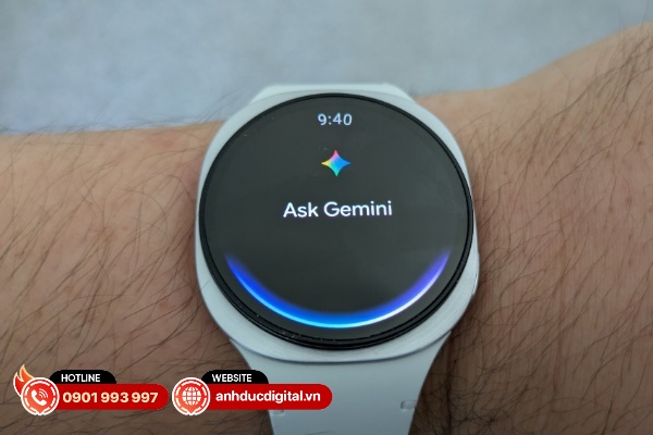 Hệ thống Gemini trên Samsung Galaxy Watch 8