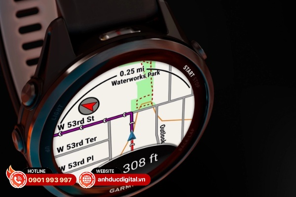 Garmin Forerunner 970 được xây dựng dựa trên Forerunner 570 bằng cách thêm bản đồ tích hợp