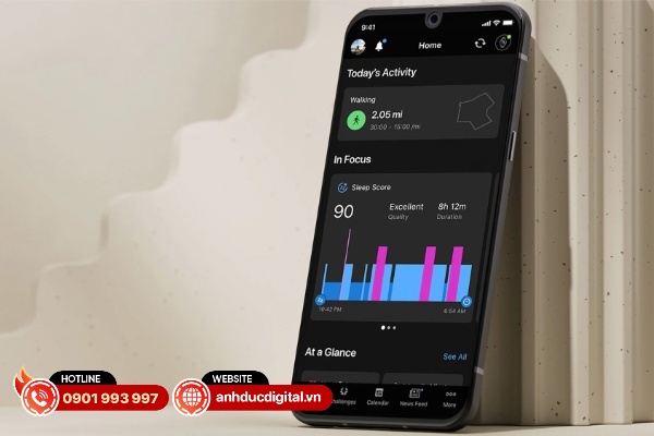 Garmin Vivoactive 6 sẽ mang đến thông báo chi tiết về giấc ngủ cho người dùng
