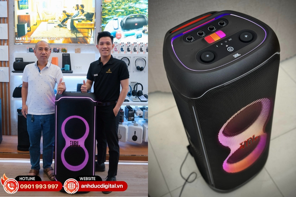 JBL PartyBox Ultimate với âm thanh 1100 W bùng nổ, đèn LED đa chiều và tính năng PartyPad cho bữa tiệc sôi động