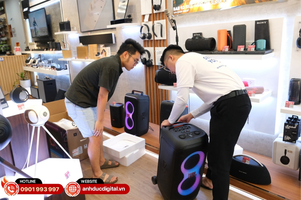 Trải nghiệm âm thanh sống động với loa karaoke JBL chính hãng, mua ngay tại Anh Đức Digital uy tín