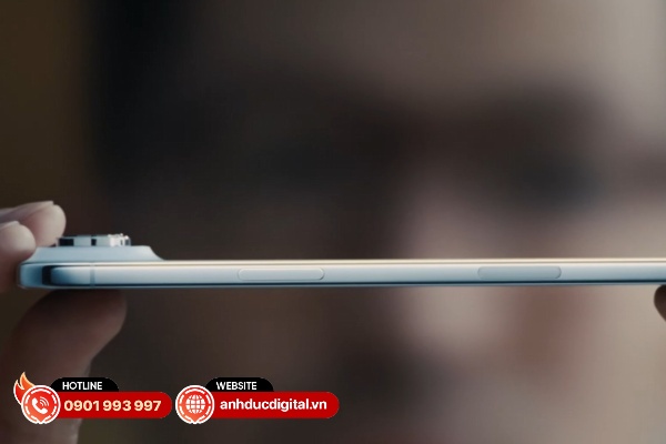 iPhone Air sở hữu thiết kế mới, mỏng và nhẹ hơn, với độ dày chỉ 5.6mm