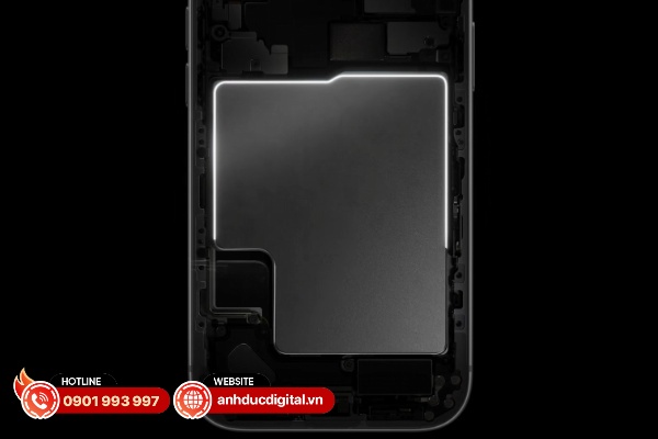Buồng hơi mới trên iPhone 17 Pro và Pro Max cho khả năng tản nhiệt tốt hơn