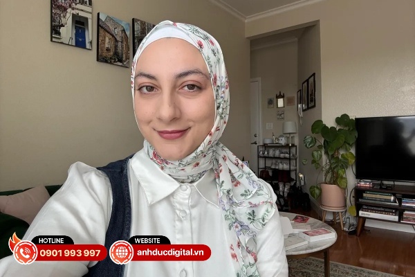 Hình ảnh được chụp từ camera trước của iPhone 17e