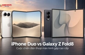So sánh iPhone Duo và Galaxy Z Fold8: Apple thắng, thua ở đâu?