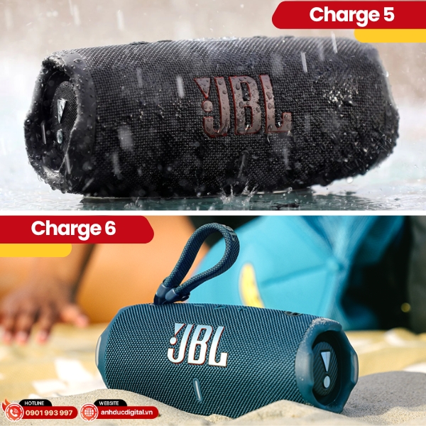 JBL Charge 6 vs JBL Charge 5