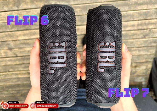 so sánh JBL flip 7 vs flip 6