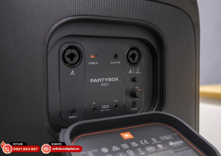 So sánh JBL Partybox 520 và 320 - 5
