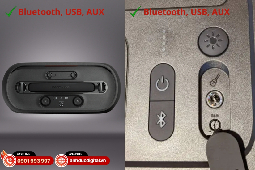 PartyBox On The Go 2 và On The Go cho kết nối Bluetooth ổn định, dễ dàng ghép với nhiều thiết bị