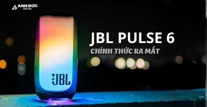 JBL Pulse 6 chính thức ra mắt: Âm thanh 40W, LED 360° và chuẩn IP68