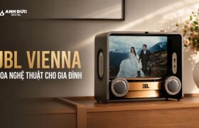 JBL Vienna ra mắt: Loa nghệ thuật khiến lời bài hát “lơ lửng” giữa không trung