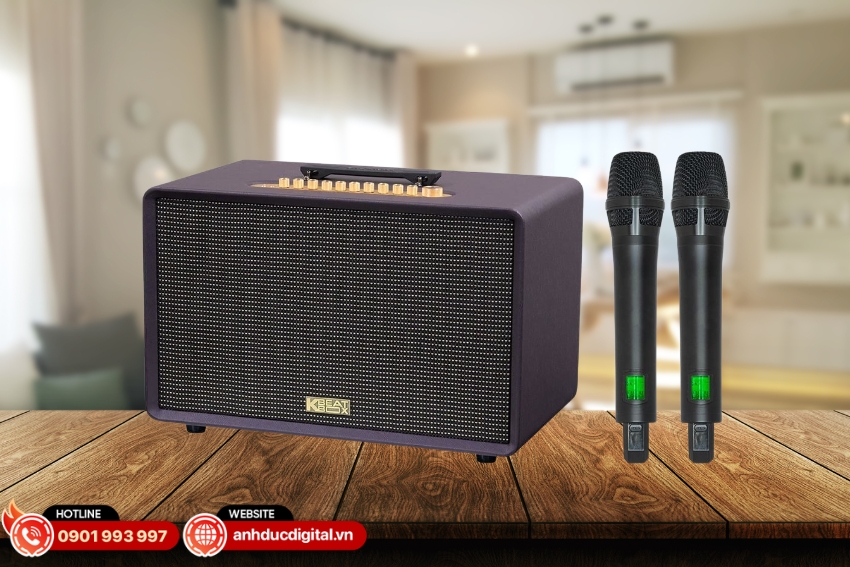 Acnos Flac 39 dẫn đầu phân khúc với cấu trúc 3 đường tiếng và khả năng livestream chuyên nghiệp qua cổng OTG.