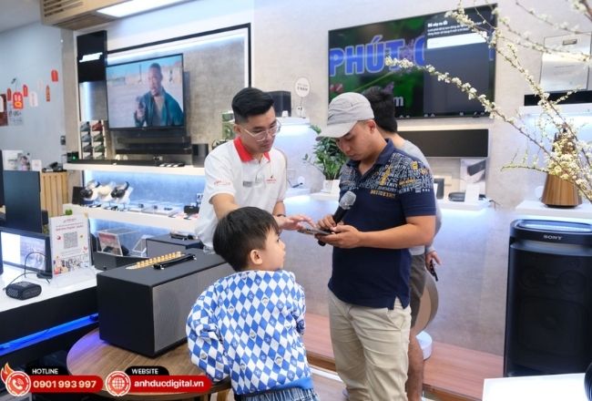 Đội ngũ kỹ thuật của Anh Đức Digital giải đáp mọi câu hỏi phổ biến khi sử dụng loa karaoke acnos.