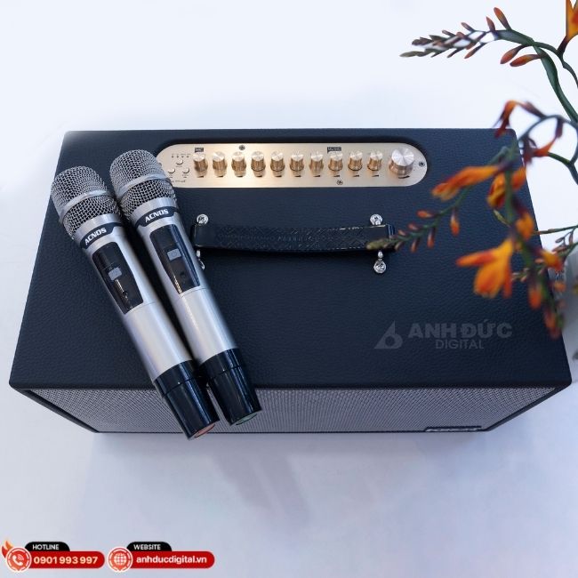 Cơ chế Feedback Control giúp loại bỏ hoàn toàn tiếng hú rít khó chịu khi hát trong không gian nhỏ.