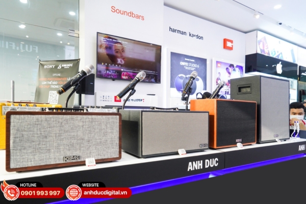 Mua loa bluetooth kiểu dáng cổ điển chính hãng tại Anh Đức Digital giá tốt và bảo hành uy tín