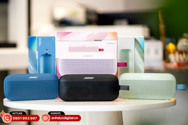 Bose SoundLink Flex II mang âm thanh sắc nét và cân bằng cùng thiết kế bền bỉ, chống nước IP67, lý tưởng cho mọi hành trình nghe nhạc