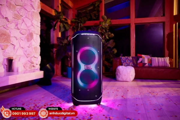 JBL PartyBox Ultimate là loa bluetooth đèn led 1100W mạnh mẽ, hiệu ứng ánh sáng đa chiều bùng nổ theo nhạc